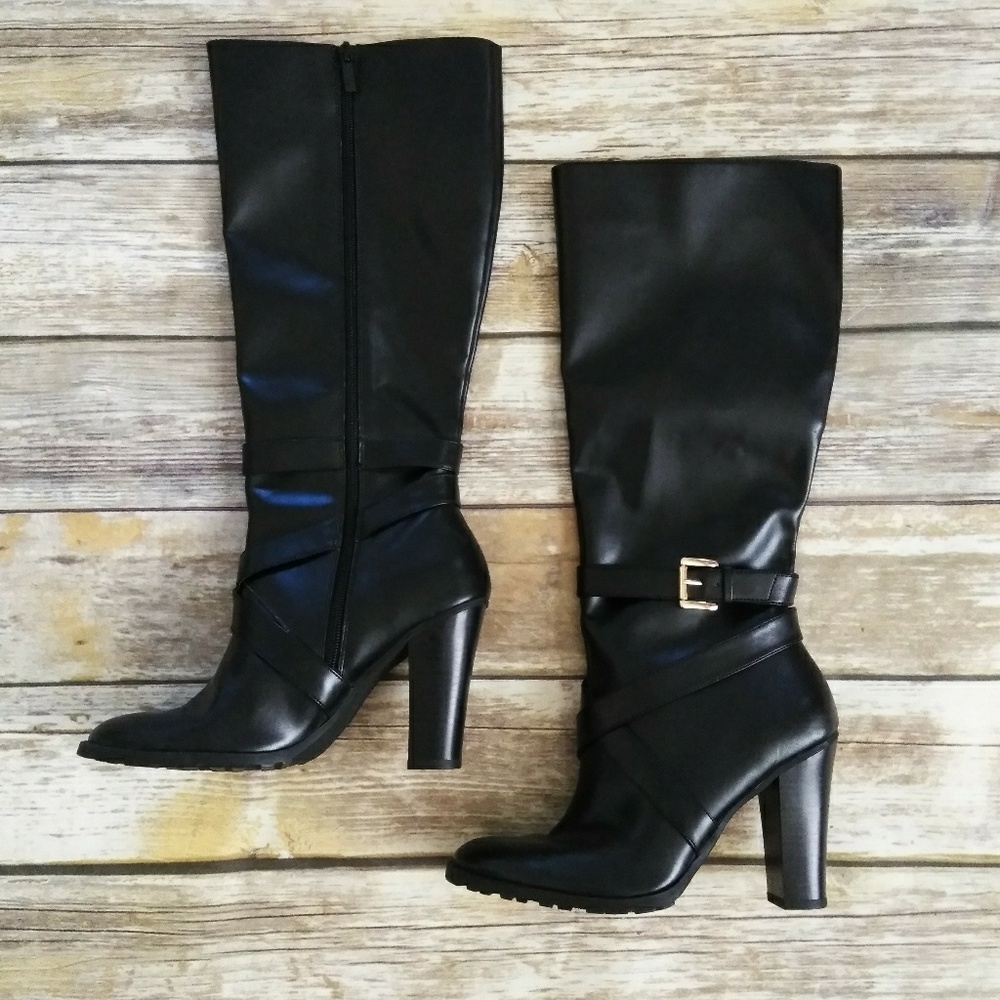 Knee High Heeled Boots